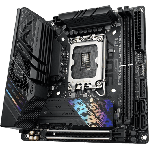 ASUS ROG Strix B760-I Gaming WiFi ITX Motherboard for Intel LGA1700 CPUs